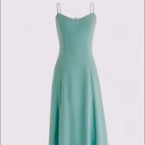 J. Crew Side Slit Sleeveless Maxi Dress